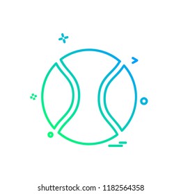 Ball icon design vector