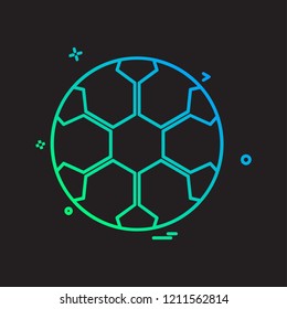Ball icon design vector