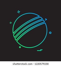 Ball icon design vector