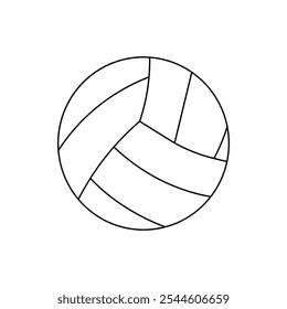 Ball icon flat style isolated. Vector