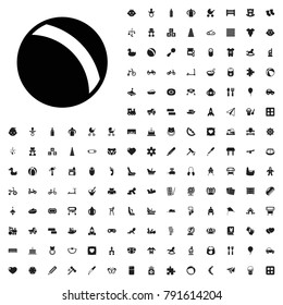 Ball icon illustration isolated vector sign symbol. baby icons vector set.