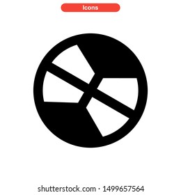ball icon isolated sign symbol vector illustration - high quality black style vector icons
