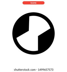 ball icon isolated sign symbol vector illustration - high quality black style vector icons
