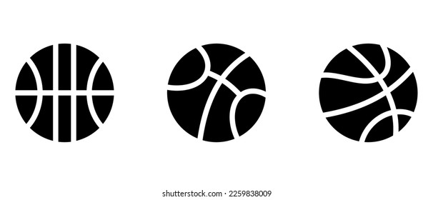 ball icon or logo isolated sign symbol vector illustration - high quality black style vector icons