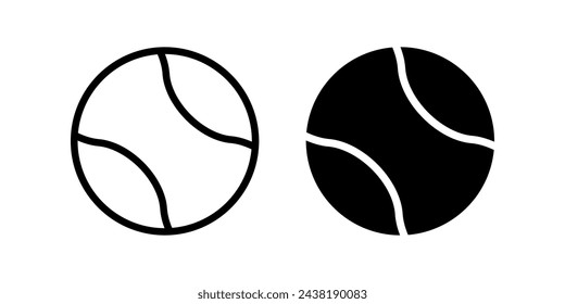 Ball icon. for mobile concept and web design. vector illustration
