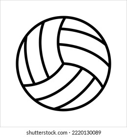 ball icon on white background