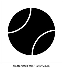 ball icon on white background