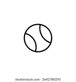 Ball -icon. Simple vector sign.