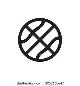 Ball Icon. Soccer Ball Vector Icon