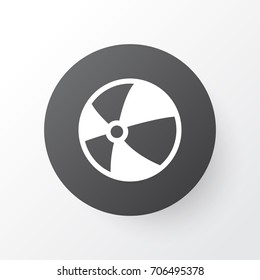Ball Icon Symbol. Premium Quality Isolated Balloon Element In Trendy Style.