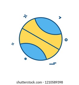 ball icon vector design