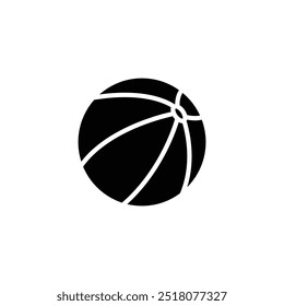 Icono de bola signo de juego de Vector