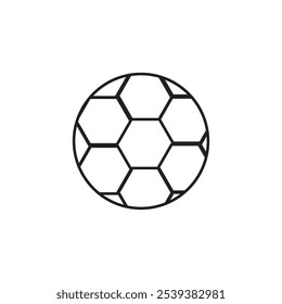 Design de ilustração de vetor de ícone de bola