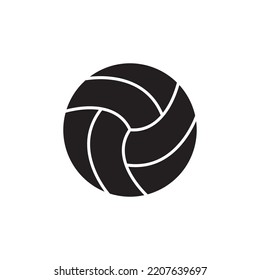 Ball Icon Vector Illustration Flat Design Trendy