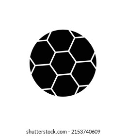 Ball icon vector. sport , soccer. solid icon style. simple design editable. Design simple illustration