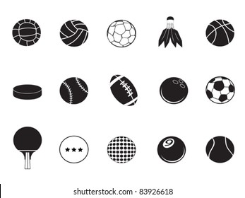 ball icons collection