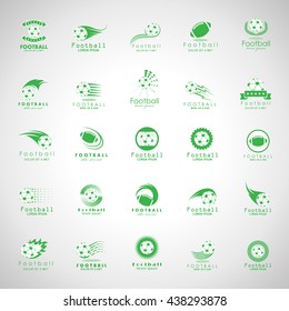 Ball Icons Set - Isolated On Gray Background. Vector Illustration, Graphic Design. For Web, Websites, Print, Presentation Templates, Mobile Applications And Promotional Materials 
