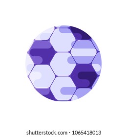 ball illustration symbol object. Flat icon style concept design