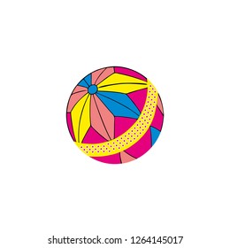 ball illustration. vector. color