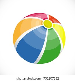 Ball isolated on a white background