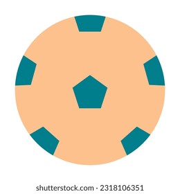 Ball item school element design illustration