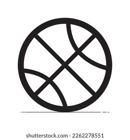 Ball Linear Icon Vektorgrafik