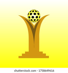 Ball logo with several kind of 3D design shape