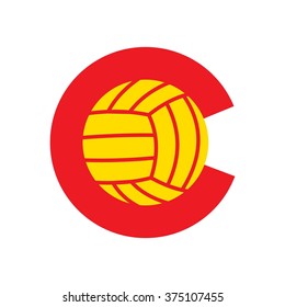 ball logo vector. character and cartoon of ball. 