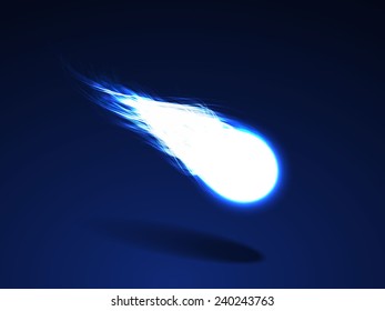 Ball in neon lines.
