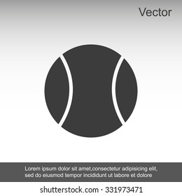 Ball pink flat icon basketball sign