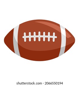 Ball for playing American football, rugby.