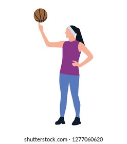 Ball playing flat icon design