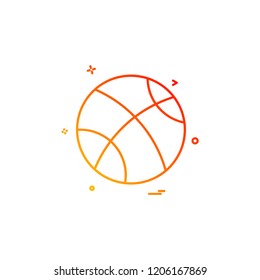 ball playing play game icon vector design
