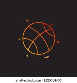 ball playing play game icon vector design