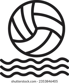 Ball Polo Sport Outline Icon