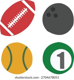Una pelota es un objeto redondo que se utiliza en muchos deportes y juegos. Por lo general, está hecho de materiales como caucho, cuero o plástico. Las bolas vienen en diferentes tamaños y colores dependiendo de su propósito—