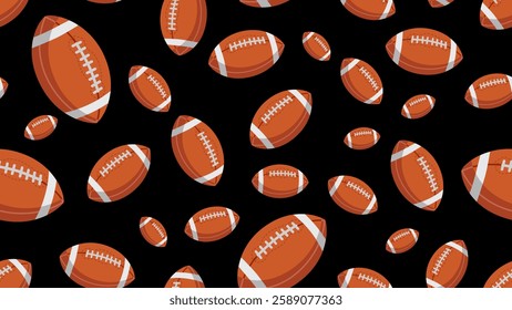 Ball seamless pattern background. Ball illustration pattern. Ball background. Perfect for fabrics, textile, wallpaper, and decor. SSTKbackgrounds