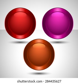 Ball shape design can be used like button or as part of other creative designs.
Editable vector with several layers.
Eps 10