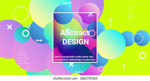 Gradientes de forma de bola.  Papel geométrico creativo. Ilustración vectorial 3d.  Resumen de diseño de fondo geométrico.