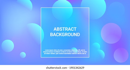 Ball shape gradients. Futuristic abstract background. Bright gradient. Vector geometric illustration.  3d. Background picture with balls for banner, poster, cover design.