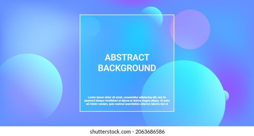 Ball shape gradients. Futuristic abstract background. Bright gradient. Vector geometric illustration. Background picture with balls for banner, poster, cover design.