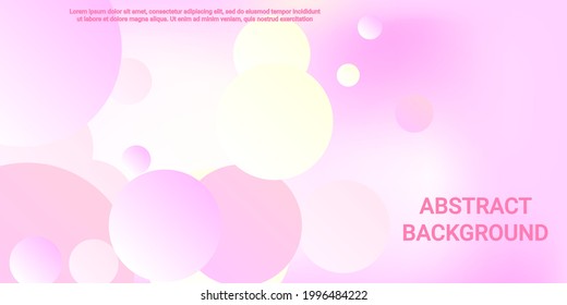Ball shape gradients. Modern design of coatings. Bright gradient. Vector geometric illustration. Background picture with balls for banner, poster, cover design.