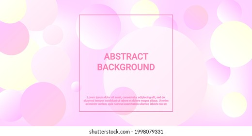 Ball shape gradients. Modern design of coatings. Bright gradient. Vector geometric illustration. Background picture with balls for banner, poster, cover design.