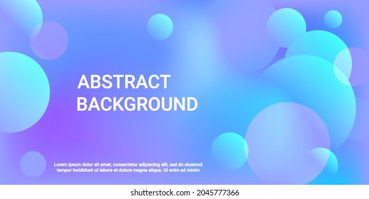 Ball shape gradients. Modern design of coatings. Bright gradient. Vector 3d illustration. Background picture with balls for banner, poster, cover design.