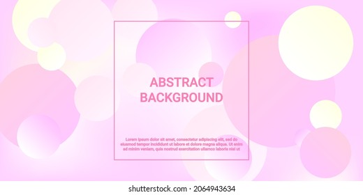 Ball shape gradients. Modern design of coatings. Bright gradient. Vector 3d illustration. Background picture with balls for banner, poster, cover design.