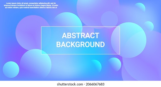 Ball shape gradients. Modern design of coatings. Bright gradient. Vector geometric illustration.  3d. Background picture with balls for banner, poster, cover design.