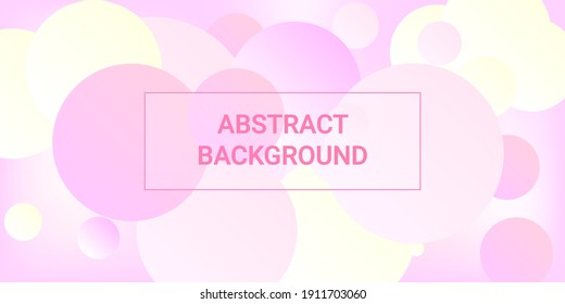 Ball shape gradients. Modern graphic texture. Bright gradient. Vector geometric illustration.  3d. Background picture with balls for banner, poster, cover design.