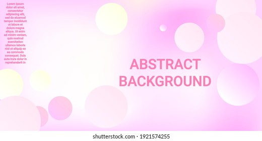 Ball shape gradients. Modern graphic texture. Bright gradient. Vector geometric illustration. Background picture with balls for banner, poster, cover design.