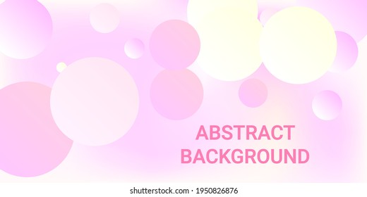 Ball shape gradients. Modern graphic pattern. Bright gradient. Vector geometric illustration.  3d. Background picture with balls for banner, poster, cover design.