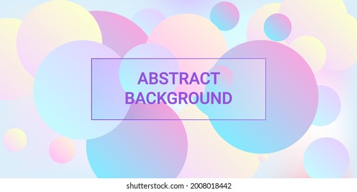Ball shape gradients. Modern graphic texture. Bright gradient. Vector geometric illustration. Background picture with balls for banner, poster, cover design.